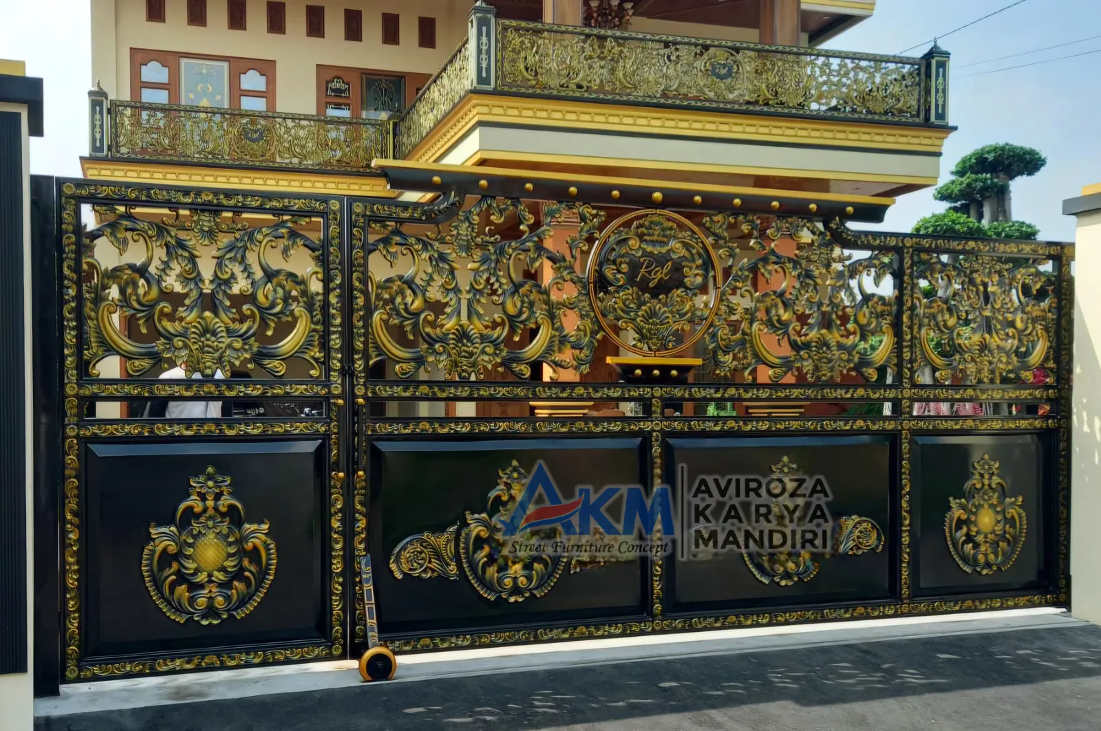 galeri Pagar Ornamen Pagar Besi Tempa