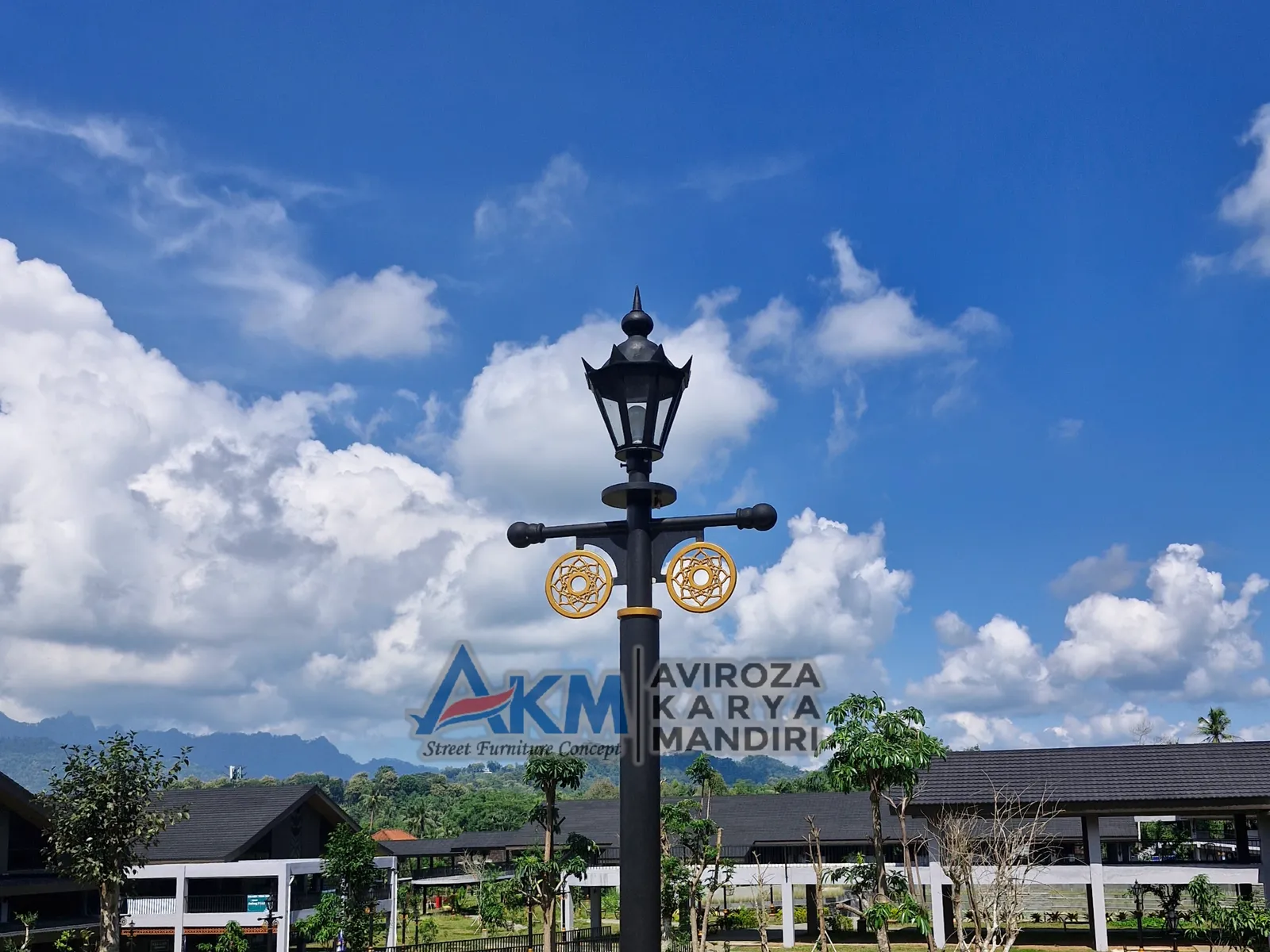 galeri Tiang Lampu Taman & Lampu Pedestrian