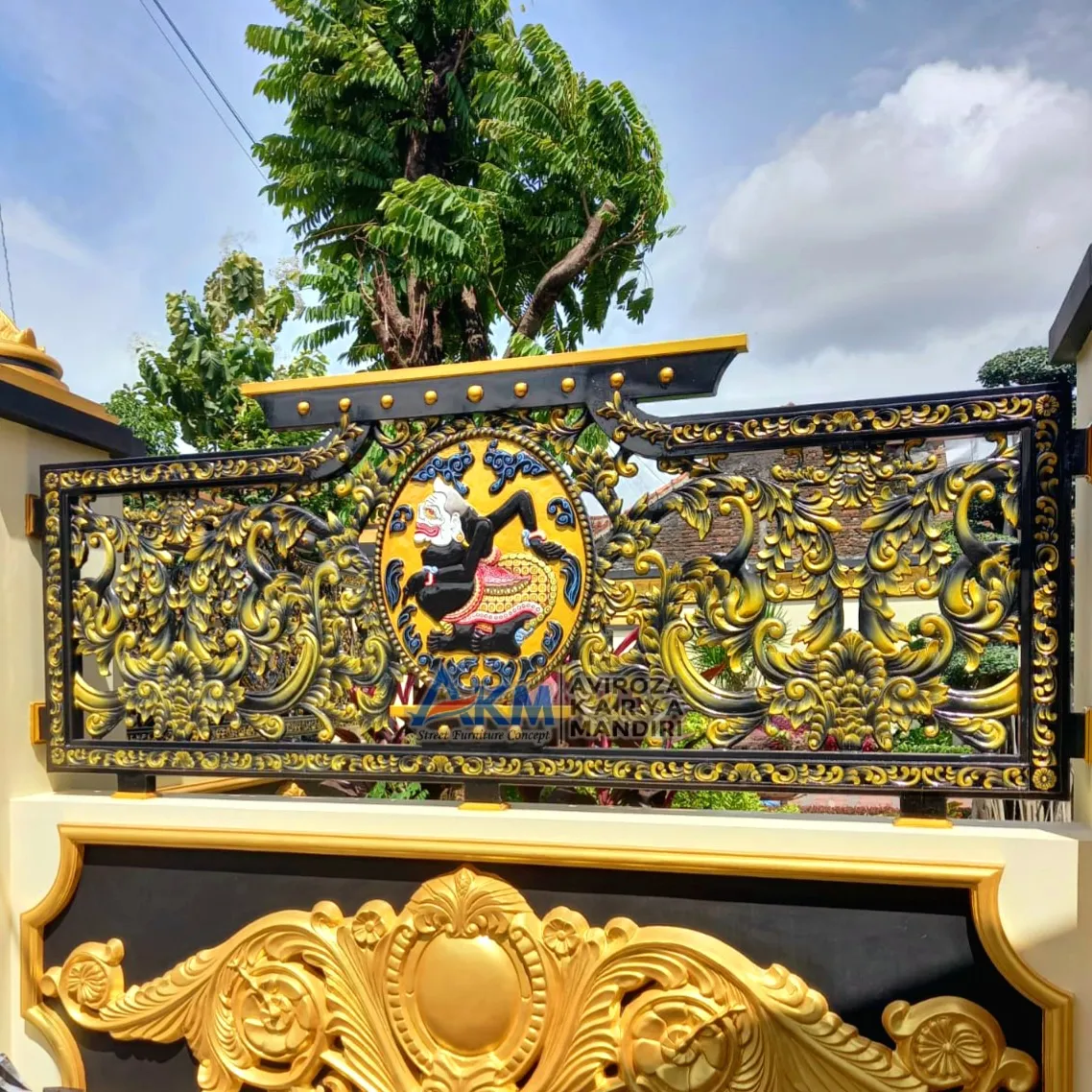 galeri Pagar Ornamen Pagar Besi Tempa